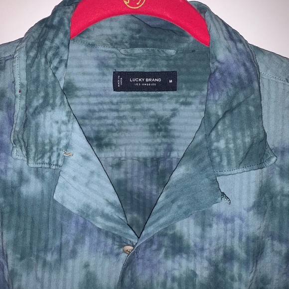 Men’s M Blue Tie Dye Matching Shirts & Shorts Set - Picture 3 of 14